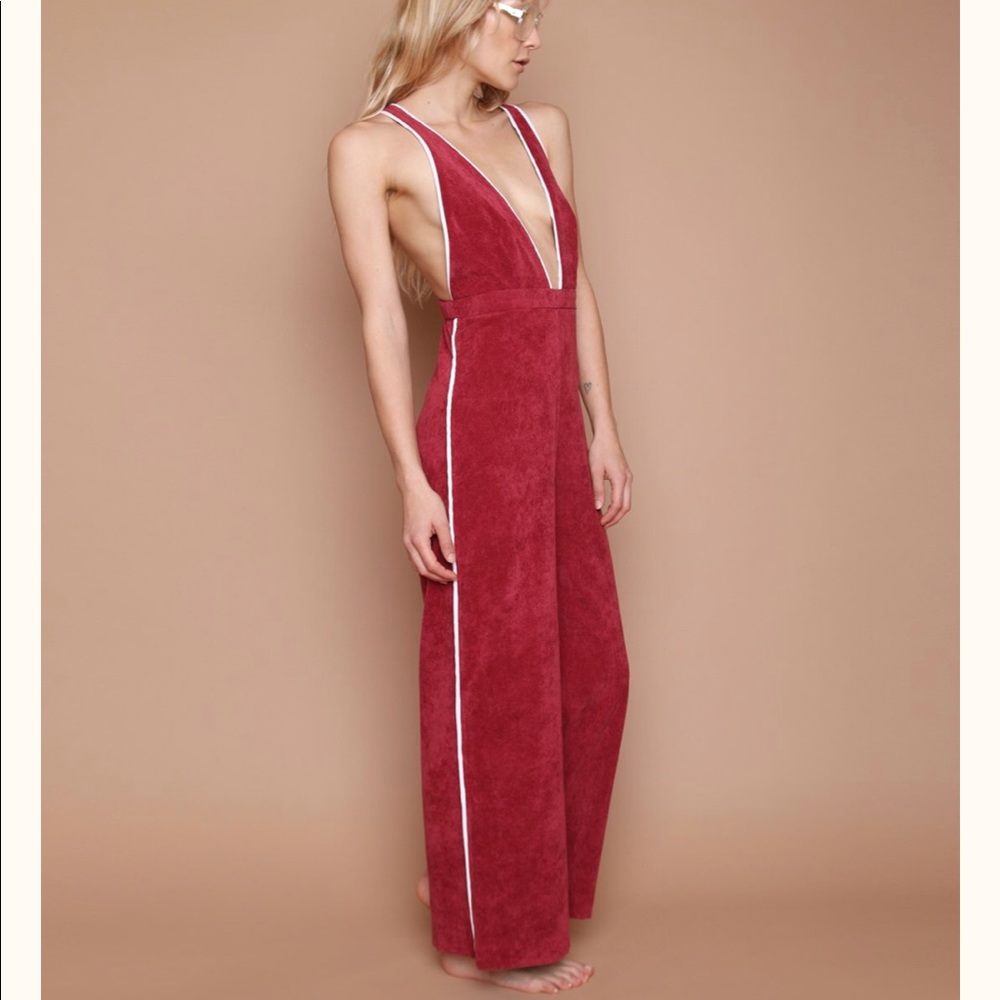 Red Jan Jumpsuit